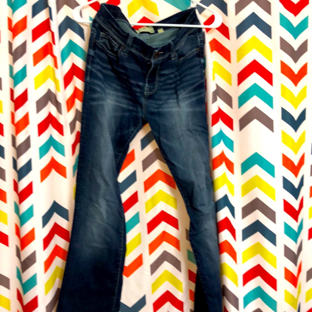 Woman’s BKE boot cut jean.